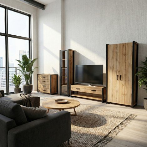 Вітальня Loft комплектація 09