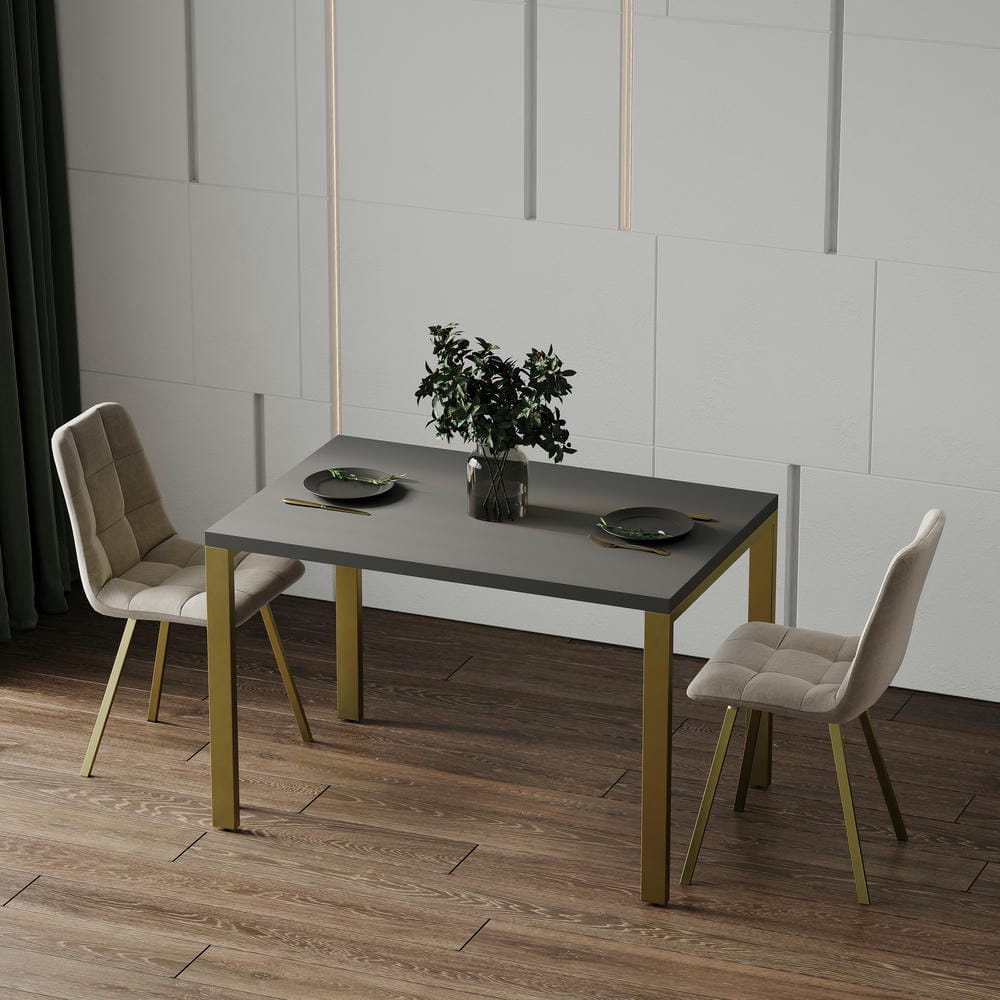 Кухонный стол в Loft стиле "SIMPLE" 90х75х65 из ДСП,металлический современный обеденный стол лофт — изображение 9