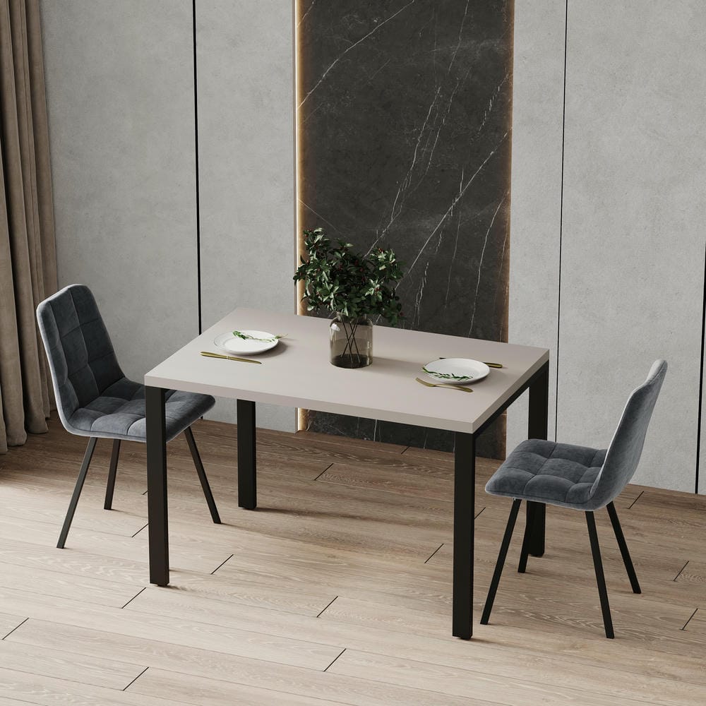 Кухонный стол в Loft стиле "SIMPLE" 90х75х65 из ДСП,металлический современный обеденный стол лофт — изображение 17