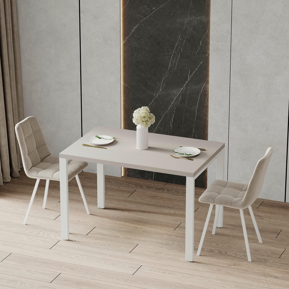 Кухонный стол в Loft стиле "SIMPLE" 90х75х65 из ДСП,металлический современный обеденный стол лофт — изображение 19