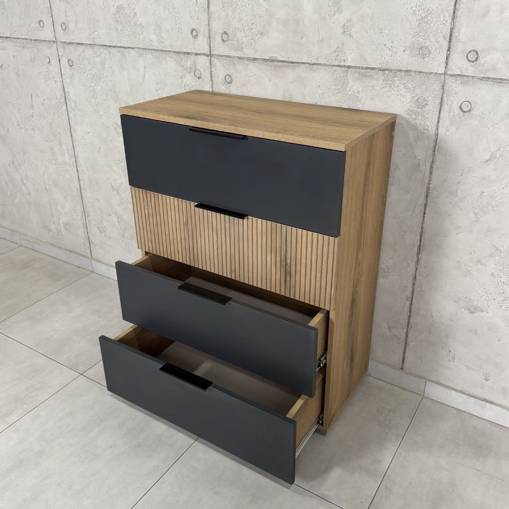 Комод 4Ш StoneWood 800x1000x400 — изображение 2