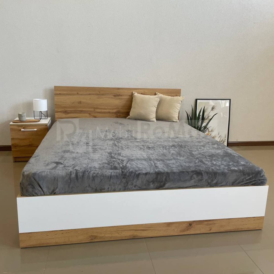 Двуспальная кровать из ДСП 160 "OSLO" 165х203х85