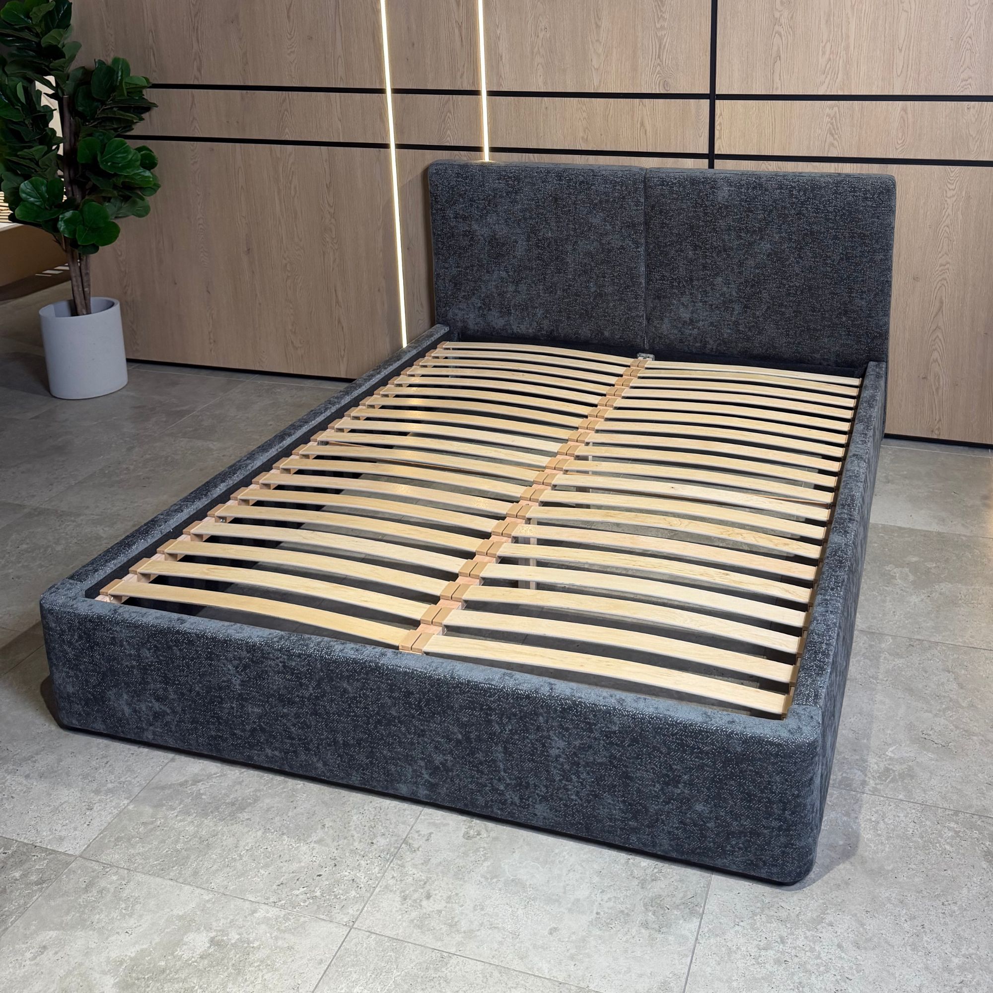 Кровать Сильвия 160x200 (Marbella 501 GREY) — изображение 4