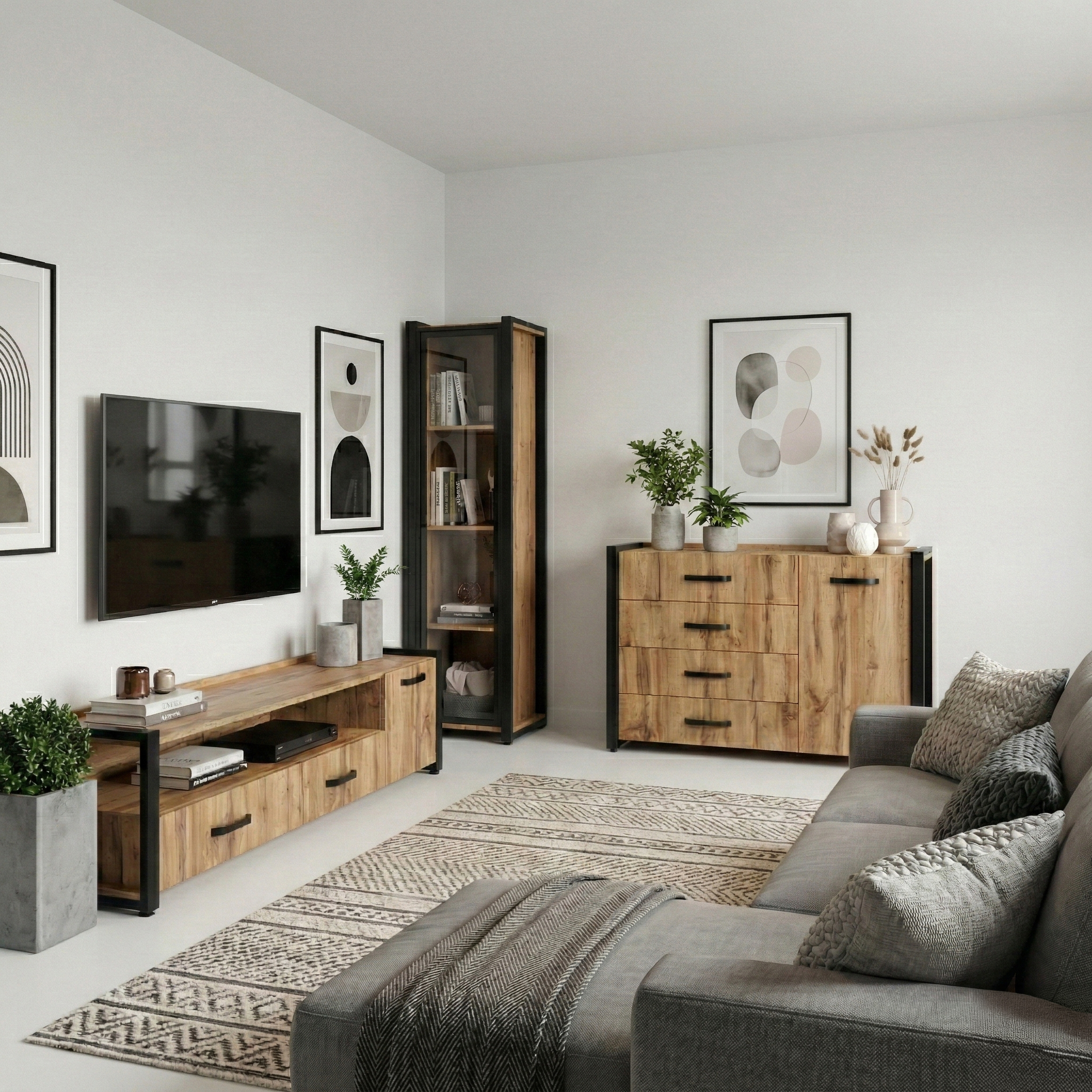 Вітальня Loft комплектація 10